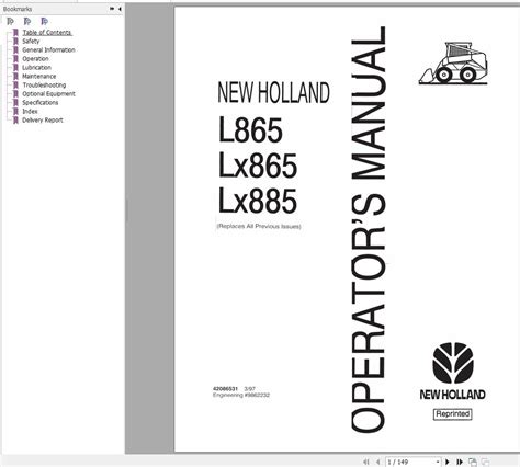 l865 new holland|new holland lx865 manuals pdf.